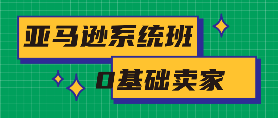 亚马逊系统班，专为0基础卖家量身打造，亚马逊运营流程与架构-赚钱驿站