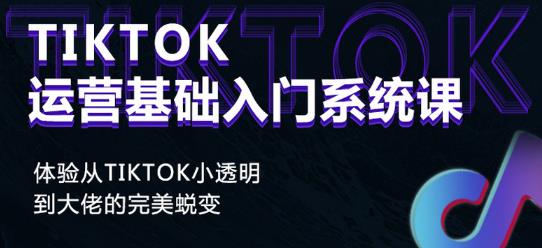 Tiktok实操进阶课程，体验从tiktok小透明到大佬的完美蜕变-赚钱驿站