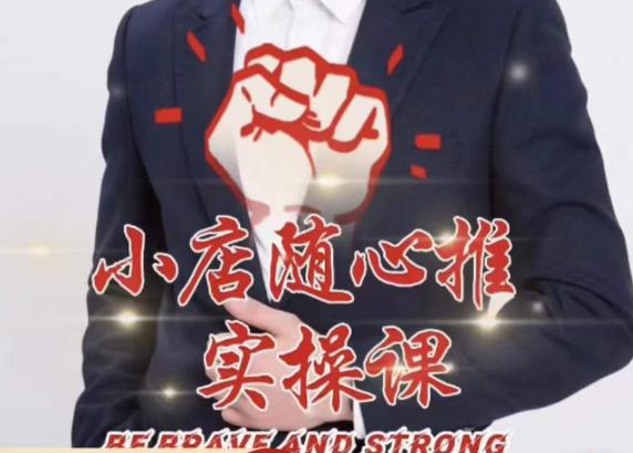 随心推线上课，小店随心推的投放逻辑，投放技巧，快速打标签-赚钱驿站