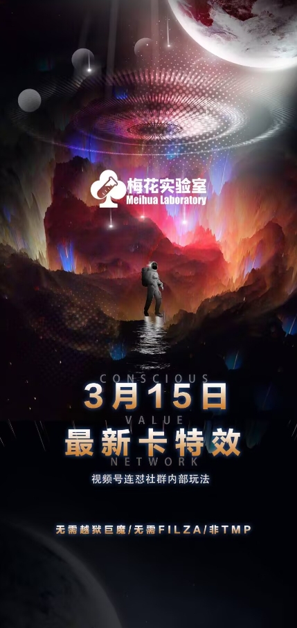 梅花实验室视频号连怼玩法-3月15日最新卡特效技术(无需越狱、巨魔、tmp)-赚钱驿站