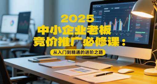 2025中小企业老板竞价推广必修课：从入门到精通的进阶之路-赚钱驿站