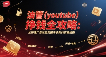 油管(youtube)挣钱全攻略：从开通广告收益到国内收款的实操指南-赚钱驿站