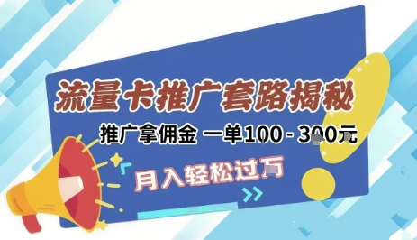 2025年外面卖1500的流量卡项目最新玩法，绿色无门槛对新手非常友好，日入3张+-赚钱驿站
