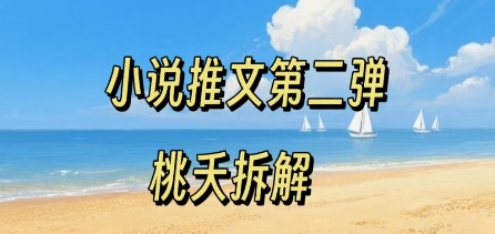 小说推文项目操作全流程第二弹，0粉就能做，门槛低非常适合新手-赚钱驿站