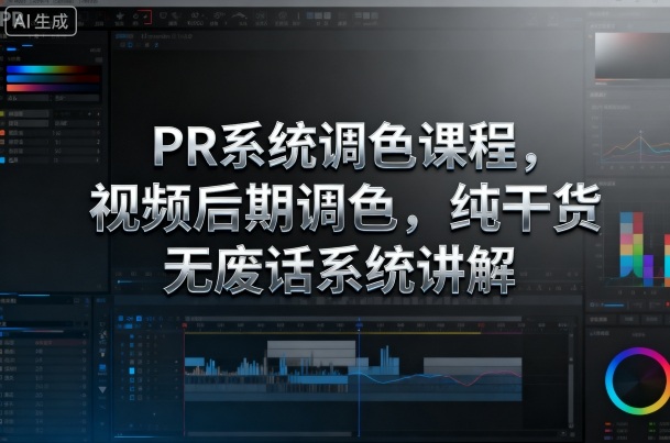 PR全能风格剪辑系统班，0基础到高阶，近20个案例一步到位-赚钱驿站