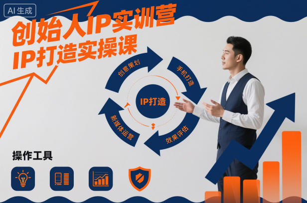 创始人IP实训营，IP打造实操课-赚钱驿站