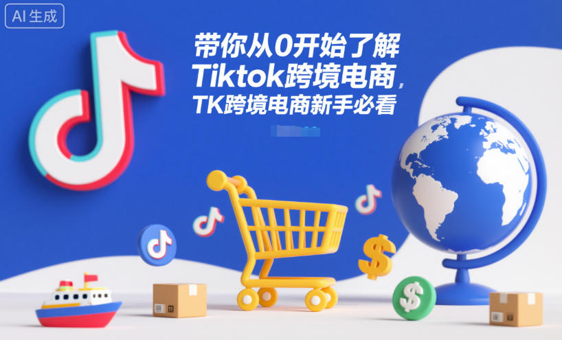 带你从0开始了解Tiktok跨境电商，TK跨境电商新手必看-赚钱驿站