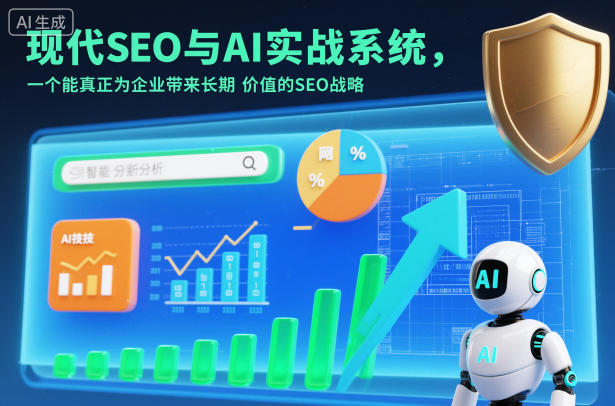 现代SEO与AI实战系统，一个能真正为企业带来长期价值的SEO战略（英语+中文字幕）-赚钱驿站