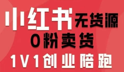 小红书无货源0粉电商课，开店准备、选品策略、笔记撰写、视频剪辑、数据分析、账号打造、资料文档（更新26年3月）-赚钱驿站