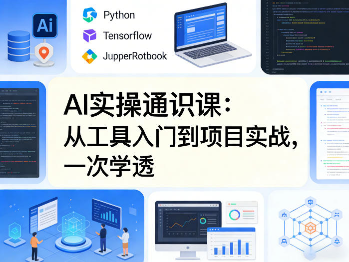 AI实操通识课，从工具入门到项目实战，一次学透-赚钱驿站