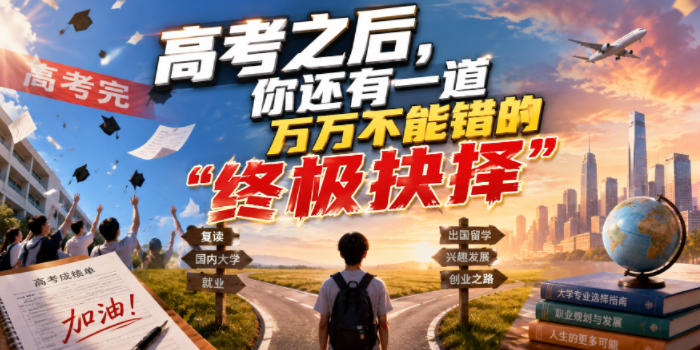 付费文章：高考之后，你还有一道万万不能错的“终极抉择”-赚钱驿站