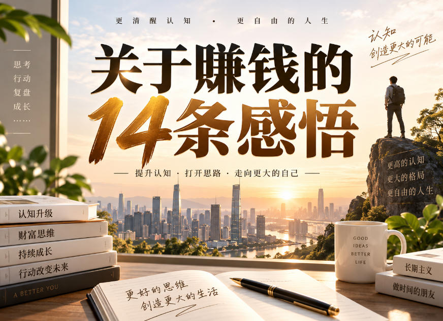 付费文章:关于賺钱的14条感悟