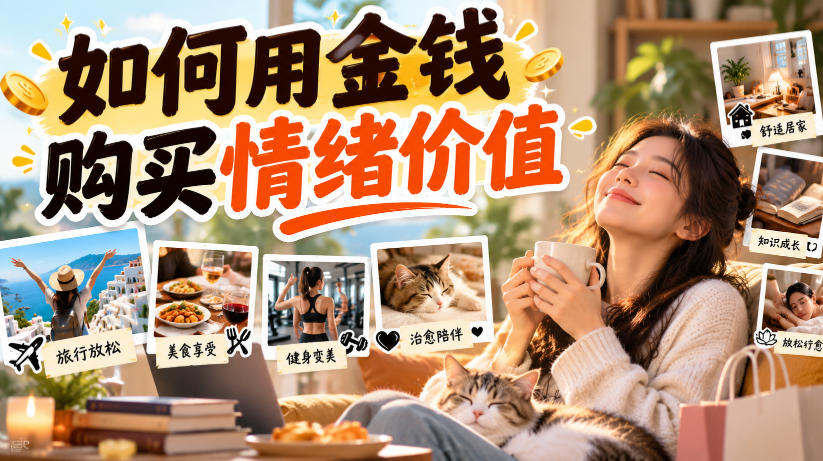 某公众号付费文章：如何用金钱购买情绪价值？-赚钱驿站