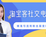某站内部课程：淘宝客社交电商裂变，精准引流和粉丝裂变模式详解（共6节视频）-赚钱驿站