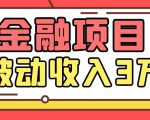 Yl老师最新金融项目,一部手机即可操作,每天只需一小时,轻松做到被动收入3万-赚钱驿站
