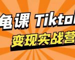 龟课·TikTok变现实战训练营线上第1期，多种变现模式，轻松赚美刀-赚钱驿站