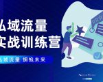 私域流量实战营:7天收获属于您的私域流量池,给你总结出可复制的套路-赚钱驿站