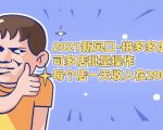 2021新风口-拼多多虚拟店:可多店批量操作,每个店一天收入在200-1000-赚钱驿站