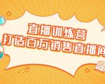 直播训练营：打造百万销售直播间 教会你如何直播带货，抓住直播大风口-赚钱驿站