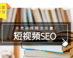 未来新趋势，布局短视频SEO，如何利用抖音SEO免费获得精准流量（3节课）-赚钱驿站