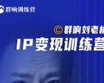 群响刘老板·IP变现训练营第6期：教你搞流量新姿势，IP打造获客私域经营-赚钱驿站