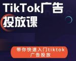 跨境B哥tiktok广告投放课,带你快速入门tiktok广告投放价值1680元-赚钱驿站