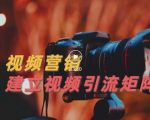 视频精准引流矩阵打造,帮助新手建立涨粉系统!【视频课程】-赚钱驿站