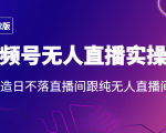 2022年视频号无人直播实操课，打造日不落直播间跟纯无人直播间-赚钱驿站