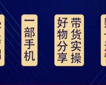 好物分享高阶实操课：0基础一部手机做好好物分享带货（24节课）-赚钱驿站