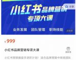 小红书品牌营销专项大课,操盘手进阶,一套能让你提升业务精进的课程-赚钱驿站
