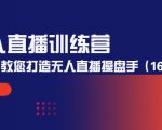 无人直播训练营:手把手教您打造无人直播操盘手(16节课时)-赚钱驿站