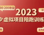 黄岛主拼多多虚拟项目陪跑训练营1.0,单店每天100-200收益,独家选品思路和运营-赚钱驿站