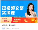 小秋·短视频文案实操课，​从0到1教你做短视频的经验技巧-赚钱驿站