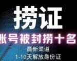 2023年最新抖音八大技术，一证多实名，秒注销，断抖破投流，永久捞证，钱包注销，跳人脸识别，蓝V多实-赚钱驿站
