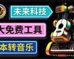 抢先体验未来Ai科技-文本转音乐工具,只需输入文字描述,即可创作歌曲和音乐-赚钱驿站