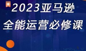 2023亚马逊全能运营必修课,全面认识亚马逊平台+精品化选品+CPC广告的极致打法-赚钱驿站
