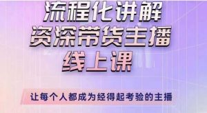 婉婉主播拉新实操课(新版)流程化讲解资深带货主播,让每个人都成为经得起考验的主播-赚钱驿站