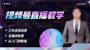 杨sir·视频号直播运营教学,视频号直播流量的底层逻辑,解决直播间没流量,不开单的窘境-赚钱驿站