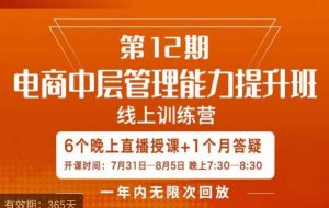 陈少珊·电商中层管理能力提升班，学习对象-电商公司各个岗位的主管，20人人以内的电商公司老板-赚钱驿站