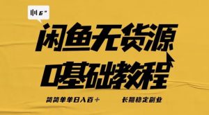 独家闲鱼无货源详细玩法，简简单单日八百+，长期稳定副业【揭秘】-赚钱驿站