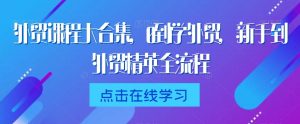 外贸课程大合集,0到1学外贸,新手到外贸精英全流程-赚钱驿站