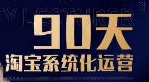 90天淘宝系统化运营,从入门到精通-赚钱驿站