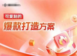天猫电商爆款运营,可复制的爆款打造方案(线下内训课录音+字幕)-赚钱驿站