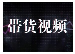 原创短视频带货10步法,短视频带货模式分析 提升短视频数据的思路以及选品策略等-赚钱驿站