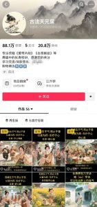 古法五音养生教程，五音疗愈的视频的制作方法，2-4小时就能学会，作者10天涨粉10W-赚钱驿站