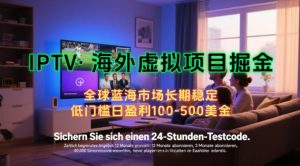 【海外虚拟项目掘金】日入100-200美刀,自己在家就可以闷声发大财,长期可做,工作室可复制扩大【揭秘】-赚钱驿站