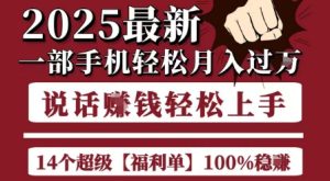 起航哥10个项目8个100%挣钱项目，2025最新一部手机轻松月入过W，简单轻松，无脑操作-赚钱驿站