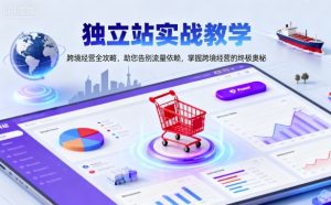 独立站实战教学,跨境经营全攻略,助您告别流量依赖,掌握跨境经营的终极奥-赚钱驿站