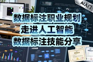 数据标注职业规划,走进人工智能,数据标注技能分享-赚钱驿站