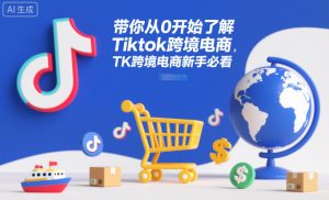 带你从0开始了解Tiktok跨境电商，TK跨境电商新手必看-赚钱驿站